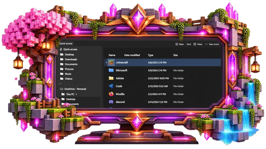 Find the Minecraft Folder