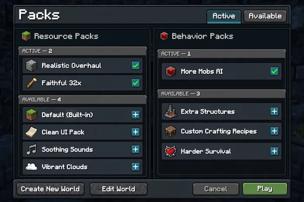 Keep Packs Organized